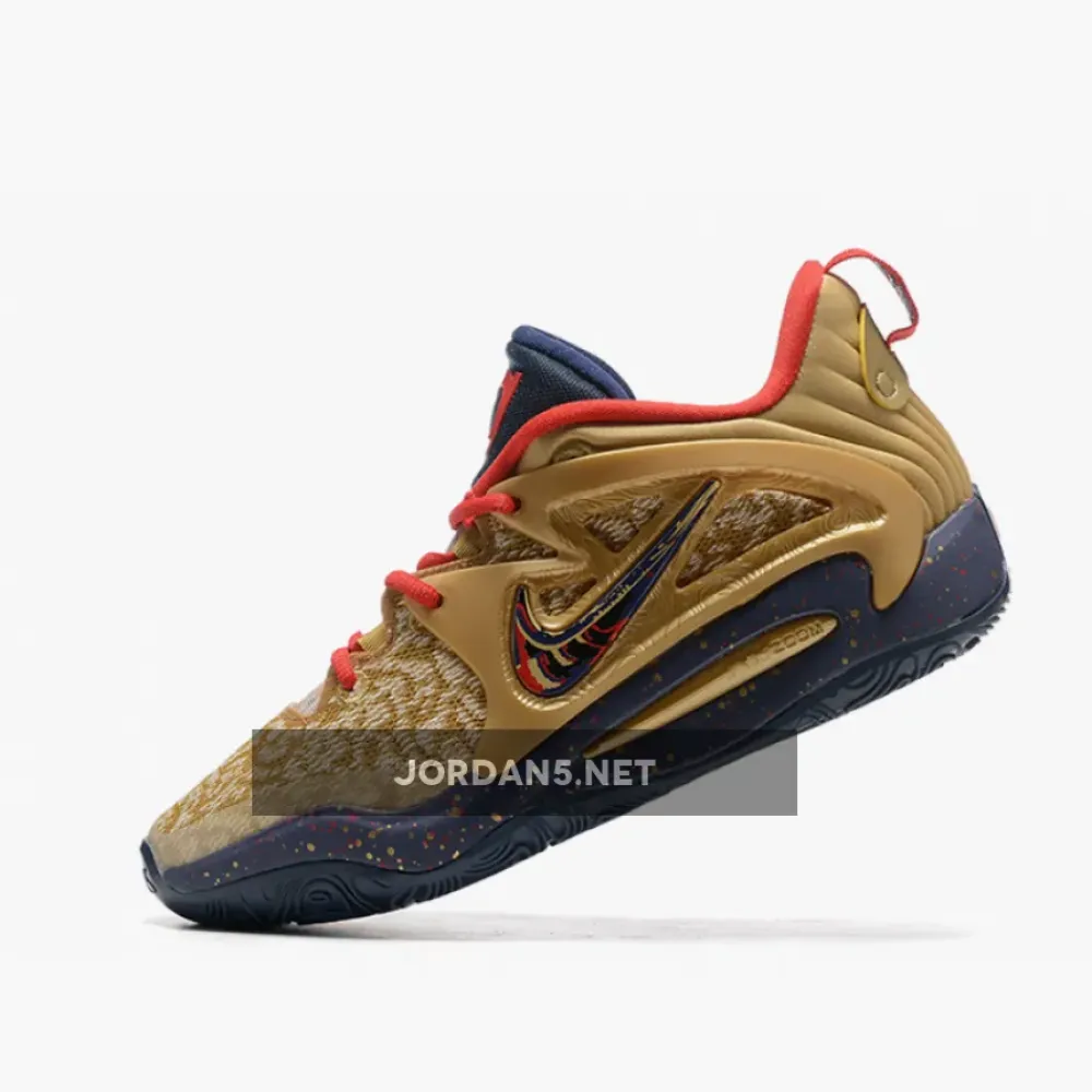 Nike KD 15 “Olympic” Metallic Gold/Midnight Navy DC1975-700