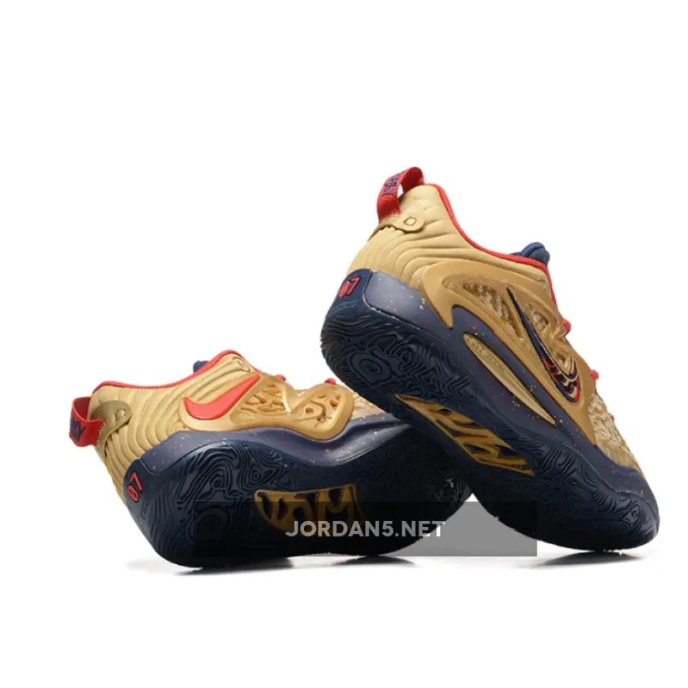 Nike KD 15 “Olympic” Metallic Gold/Midnight Navy DC1975-700