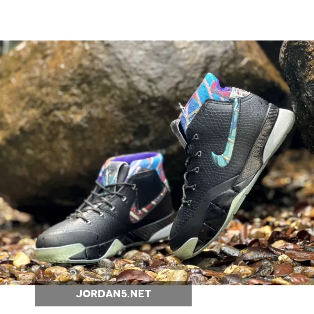 Nike Kobe 1 Protro Prelude (81 Pts) Black/Multi Color-Wolf Grey 640221-001