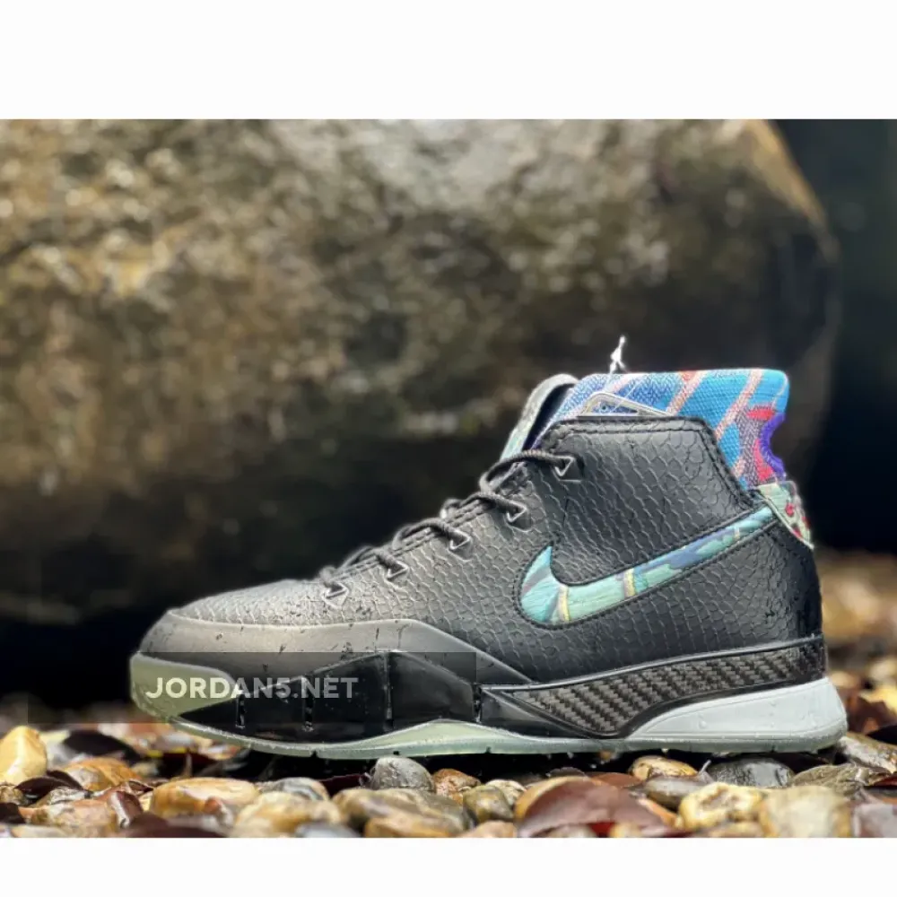 Nike Kobe 1 Protro Prelude (81 Pts) Black/Multi Color-Wolf Grey 640221-001