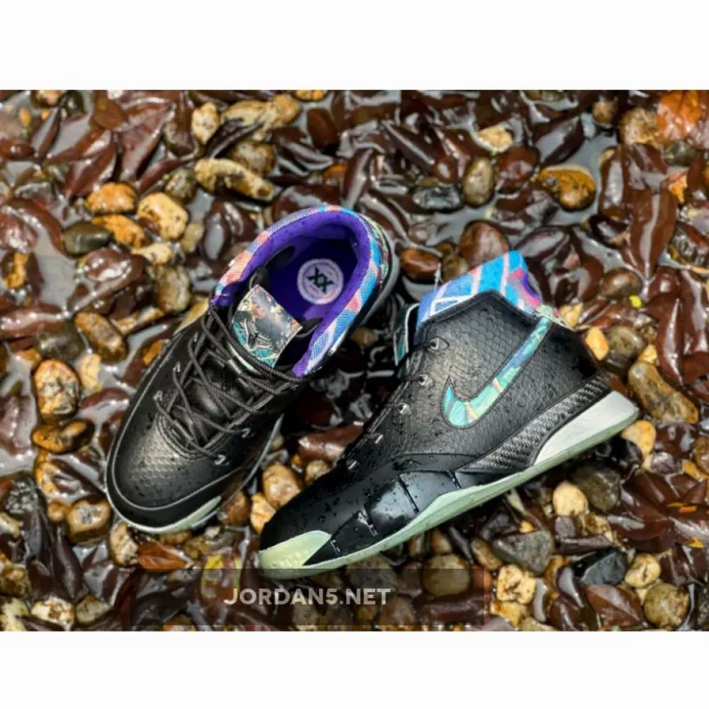 Nike Kobe 1 Protro Prelude (81 Pts) Black/Multi Color-Wolf Grey 640221-001