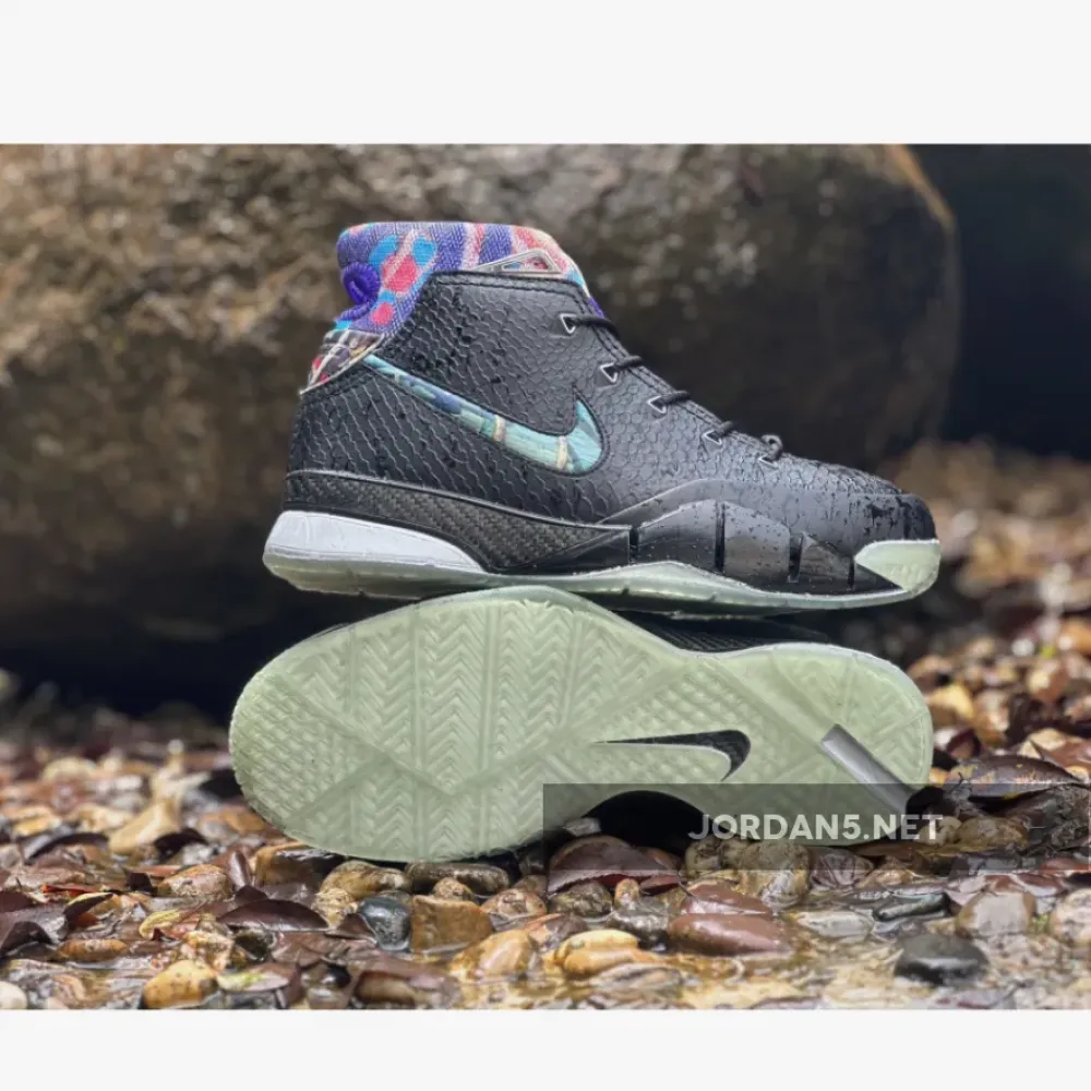 Nike Kobe 1 Protro Prelude (81 Pts) Black/Multi Color-Wolf Grey 640221-001