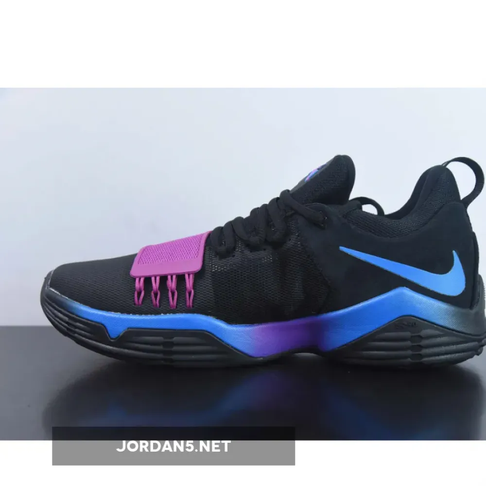 Nike PG 1 ‘Flip the Switch’ Black Purple Blue  878627-003