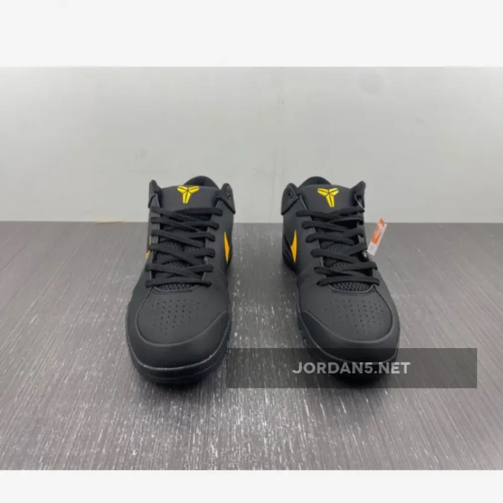Nike Kobe 4 Protro Black University Gold  FQ3544-001