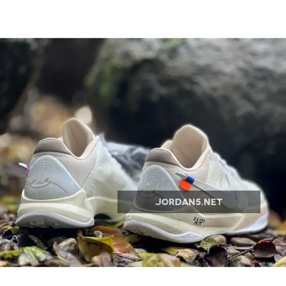 Undefeated x Custom Nike Kobe 5 Protro Rice White