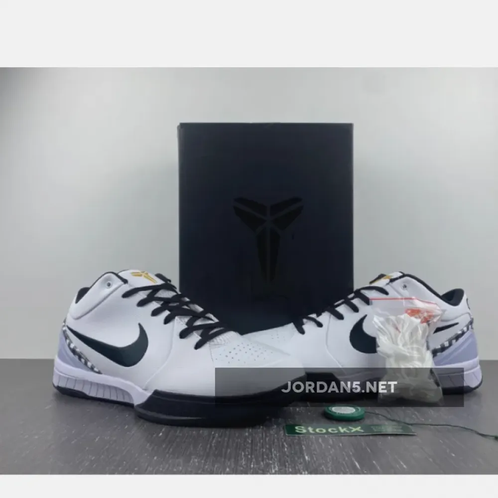 Nike Kobe 4 Protro “Gigi” White/Black-Metallic Gold-Bright Emerald  FJ9363-100