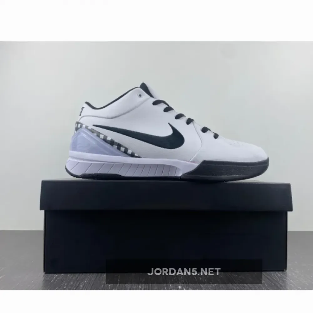 Nike Kobe 4 Protro “Gigi” White/Black-Metallic Gold-Bright Emerald  FJ9363-100