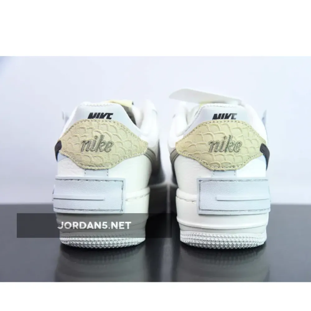 Nike Air Force 1 Shadow Python White  FD0804-100