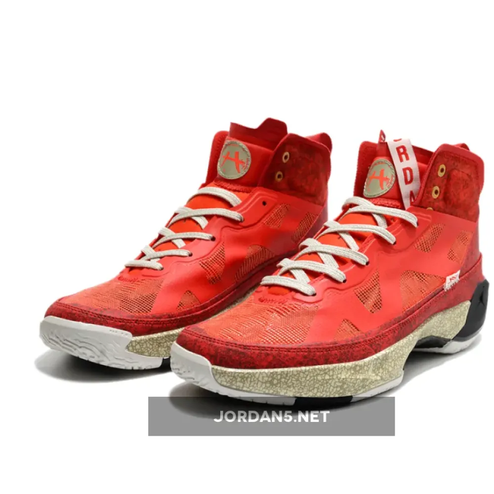 Air Jordan 37 “Rui Hachimura” Siren Red/Sea Glass  DX1691-600