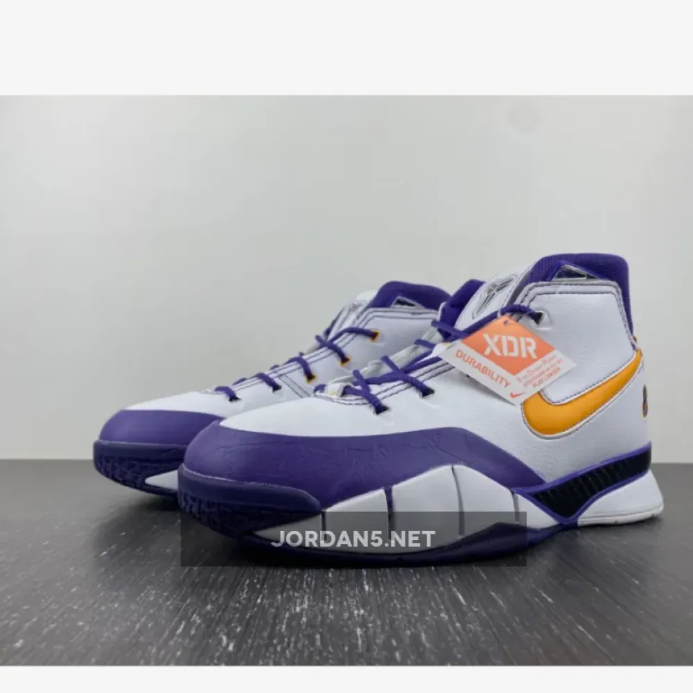 Nike Kobe 1 Protro ‘Close Out’ White/Del Sol-Varsity Purple  AQ2728-101
