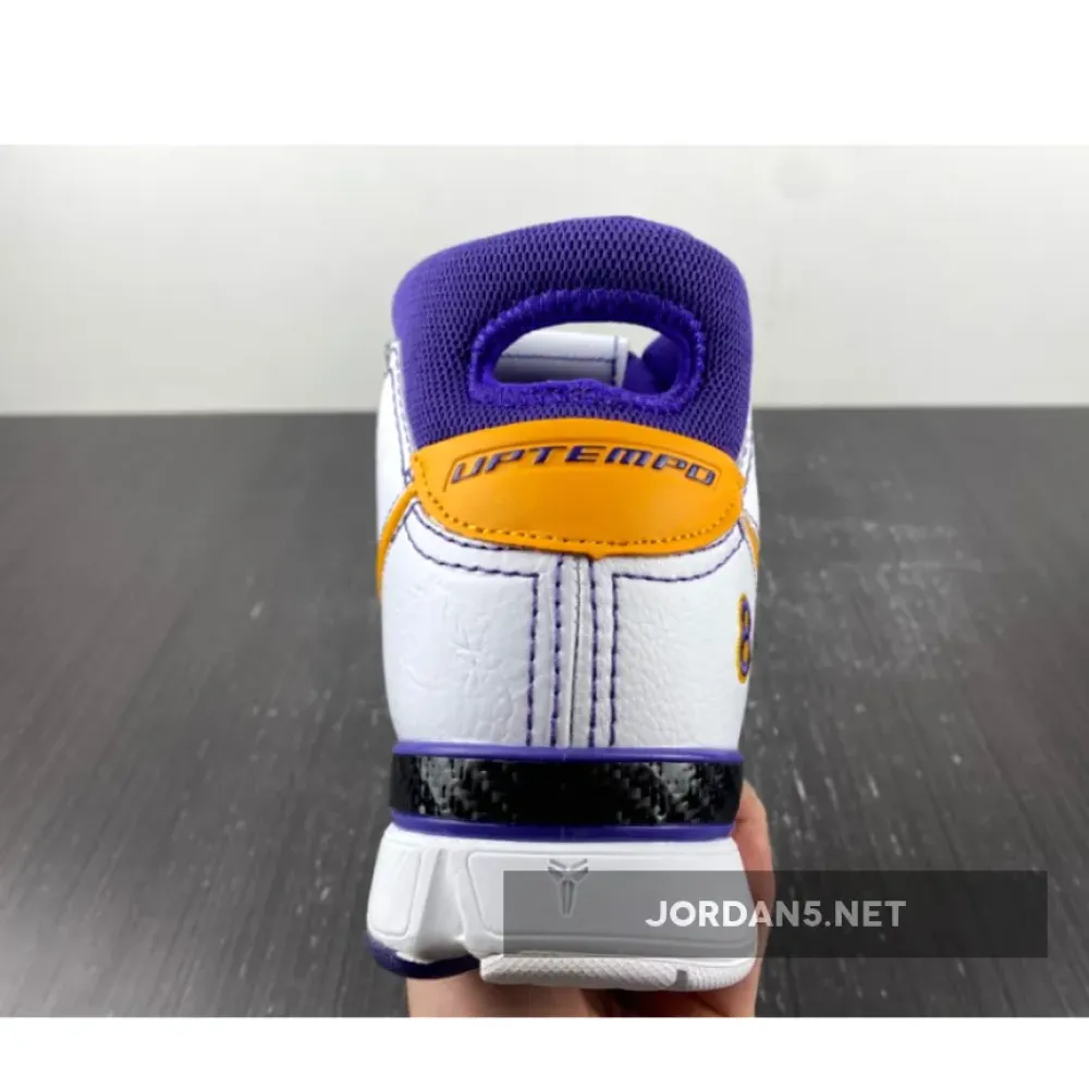 Nike Kobe 1 Protro ‘Close Out’ White/Del Sol-Varsity Purple  AQ2728-101
