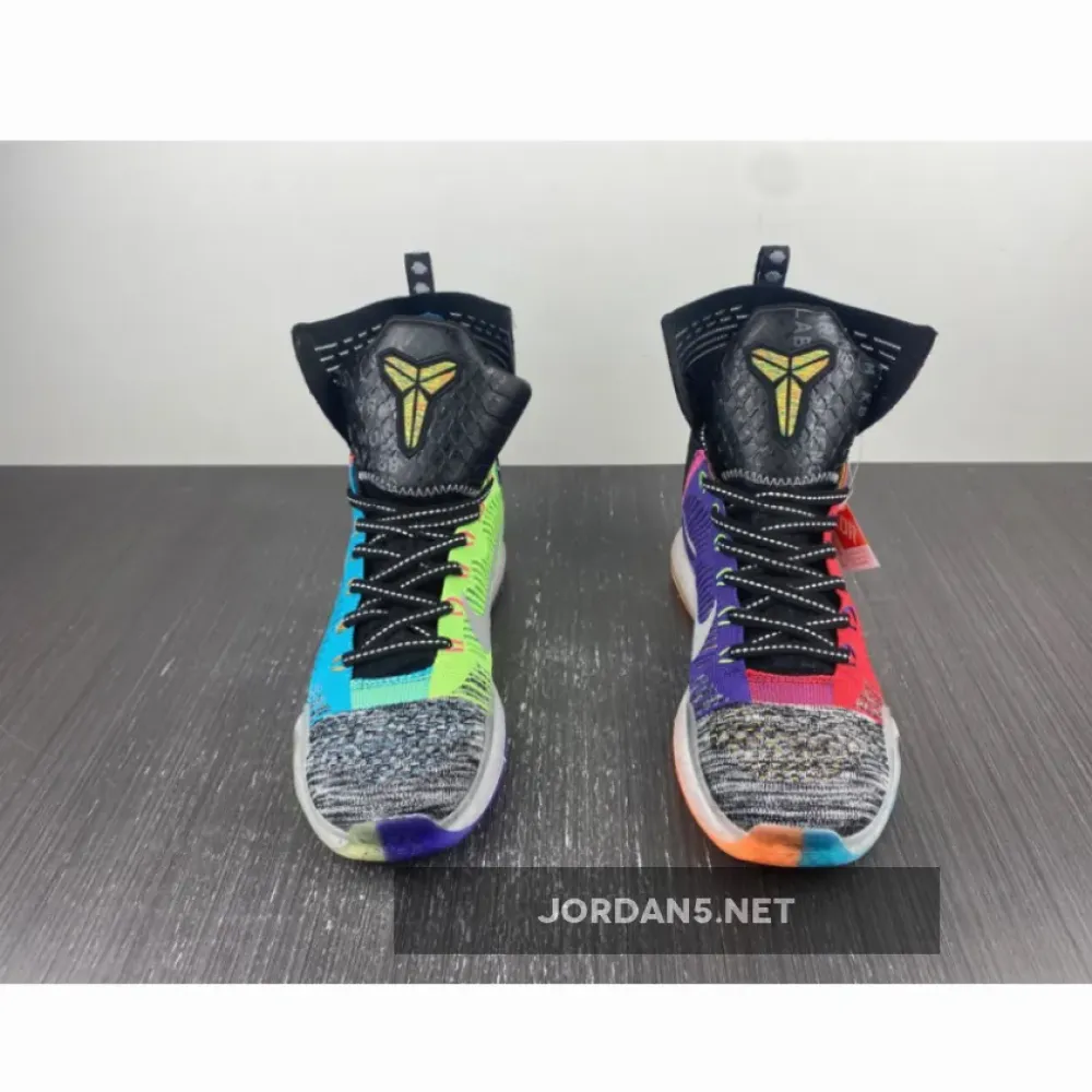 Nike Kobe 10 Elite High What The Multi-Color/Reflective Silver  815810-900