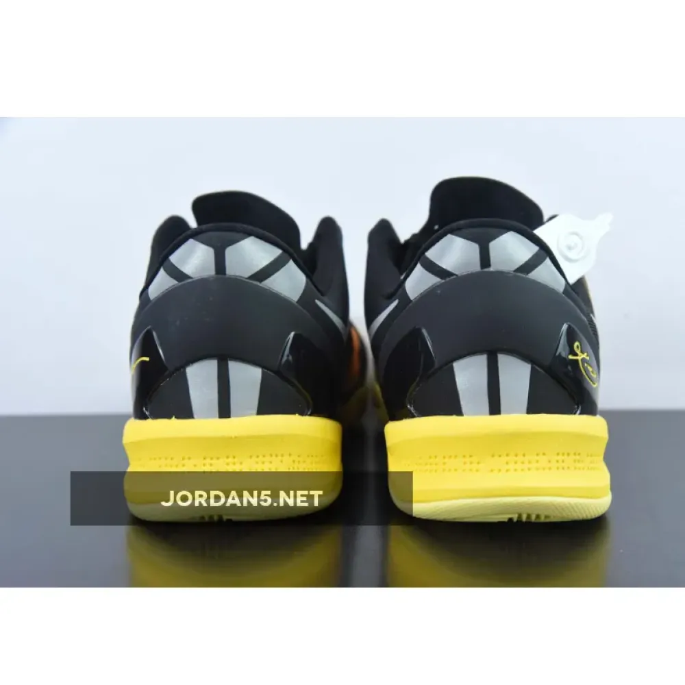 Nike Kobe 8 System Black/Strata Gray-Vivid Sulphur-Electric Yellow