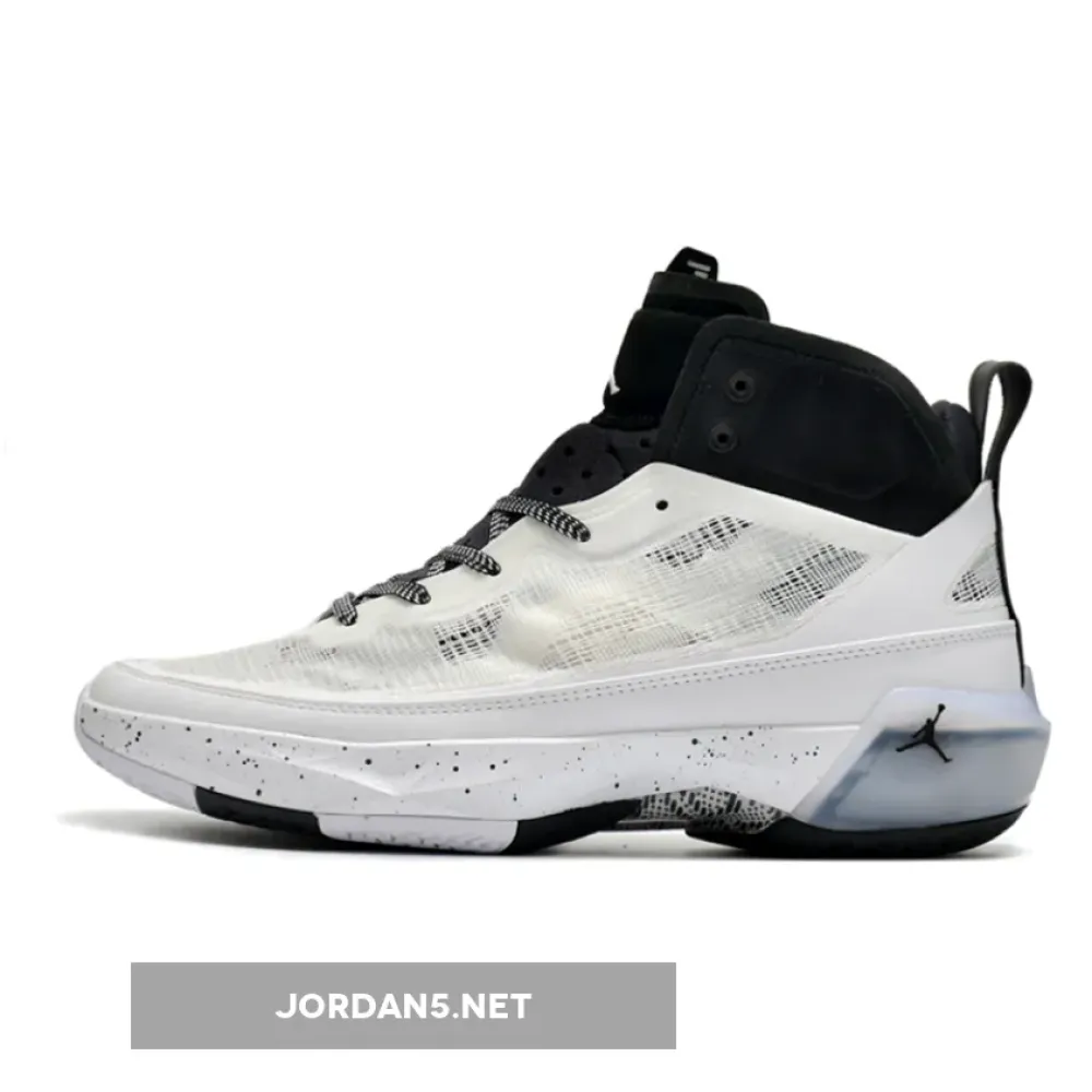 Air Jordan 37 “Oreo” White/Black-Citrus  DD6958-108