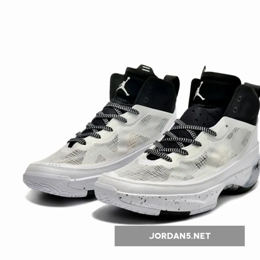 Air Jordan 37 “Oreo” White/Black-Citrus  DD6958-108