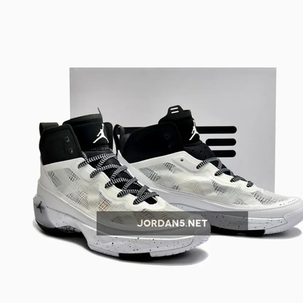 Air Jordan 37 “Oreo” White/Black-Citrus  DD6958-108