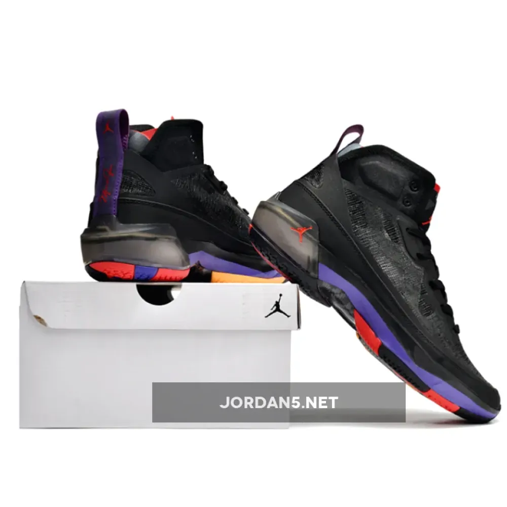 Air Jordan 37 “Raptors” Black/Club Purple  DD6958-065