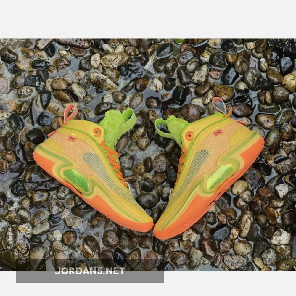 Air Jordan 36 ‘Nitro Taco Jay’ Citron Pulse/Atomic Green  DQ6866-803