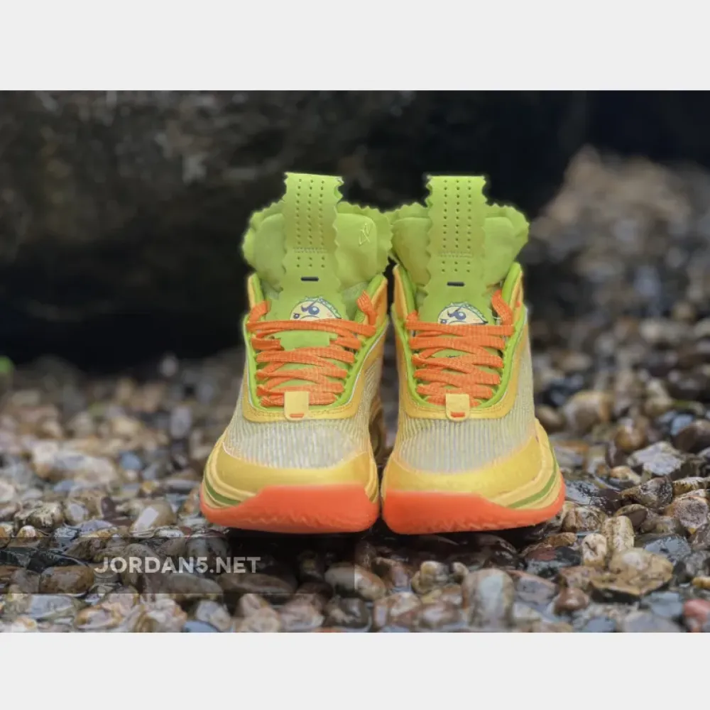 Air Jordan 36 ‘Nitro Taco Jay’ Citron Pulse/Atomic Green  DQ6866-803