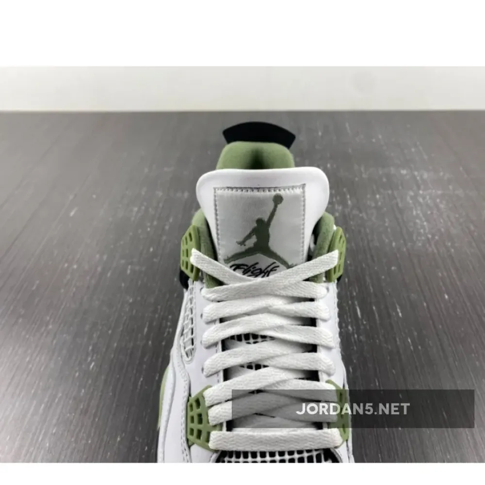 Air Jordan 4 Seafoam/White/Black/Neutral Grey  AQ9129-103