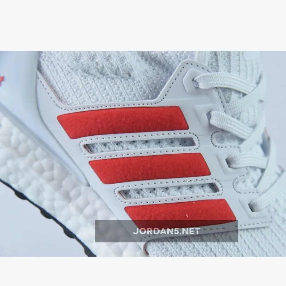 adidas UltraBoost 4.0 DNA White Scarlet  FY9336
