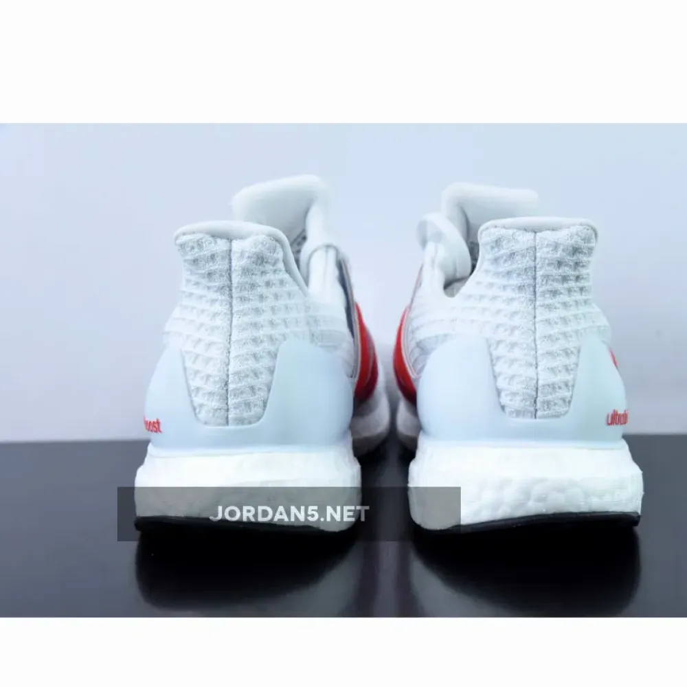 adidas UltraBoost 4.0 DNA White Scarlet  FY9336