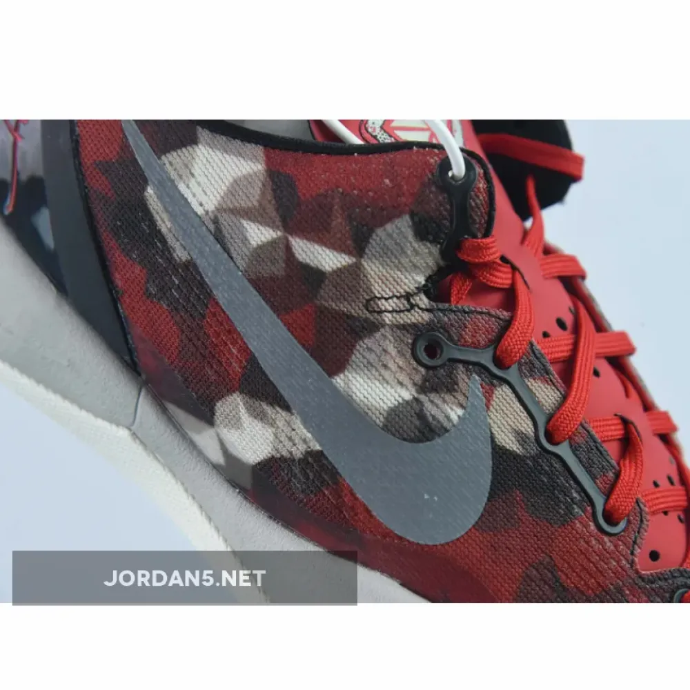 Nike Kobe 8 System ‘Milk Snake’ University Red/Sail-Peal Grey  555035-601