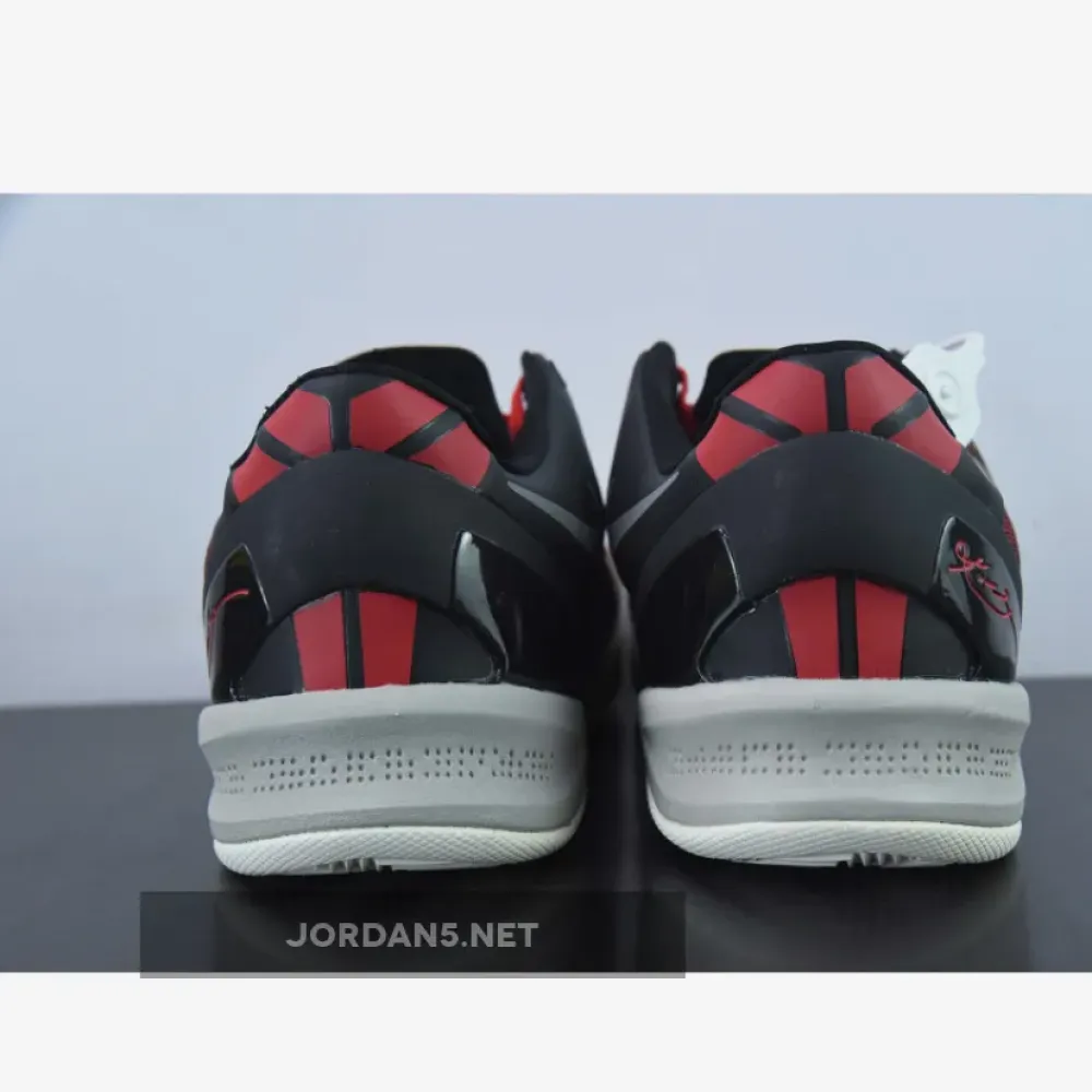 Nike Kobe 8 System ‘Milk Snake’ University Red/Sail-Peal Grey  555035-601