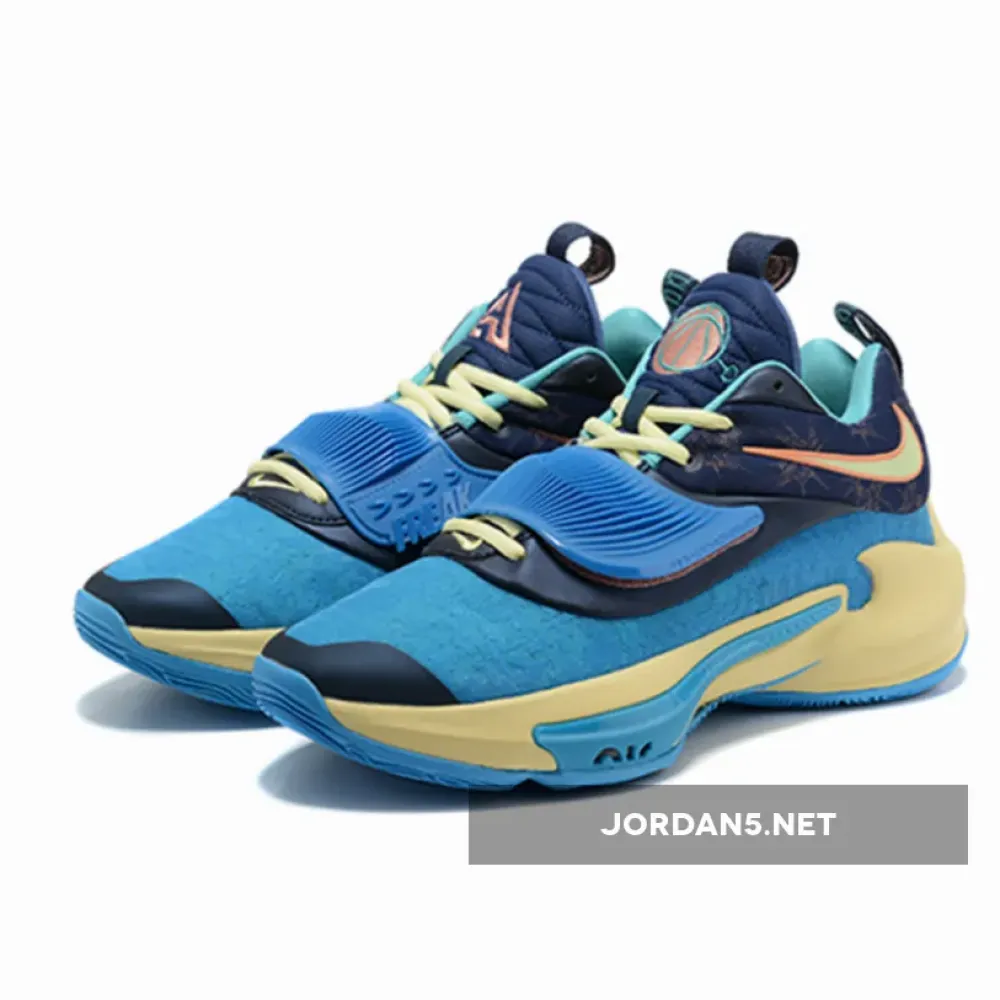 Nike Zoom Freak 3 Valentine’s Day Blue/Pink-Pale Yellow DH7347-900