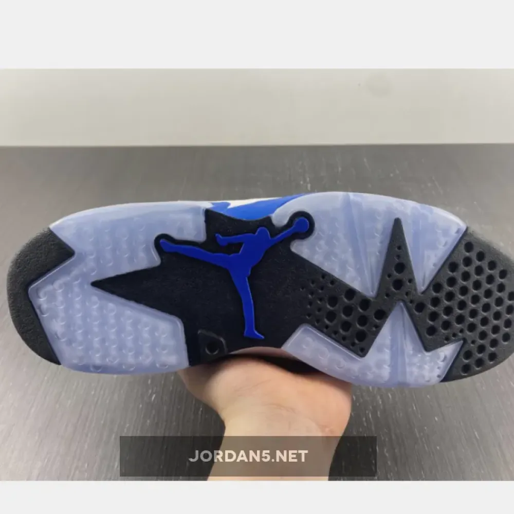 Air Jordan 6 White/Sport Blue-Black  384664-107