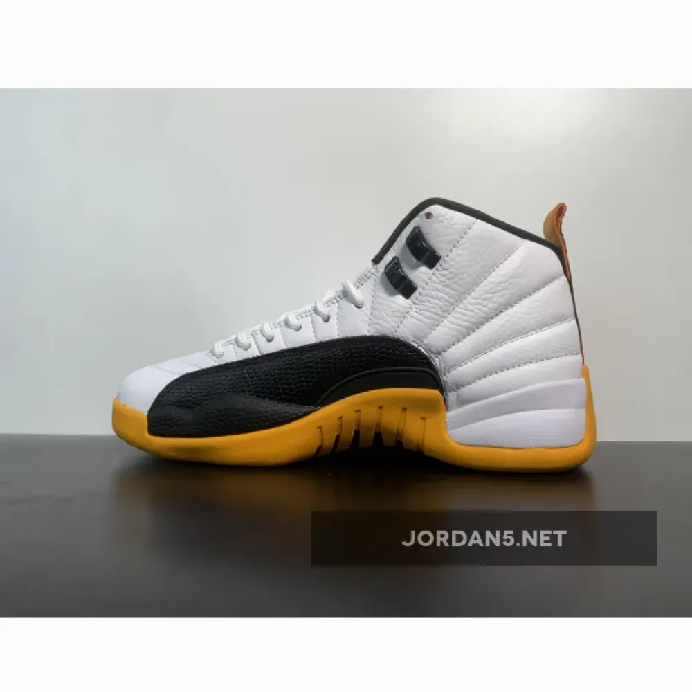 Air Jordan 12 ’25 Years In China’ White/Black-Taxi-Varsity Red  DR8887-100