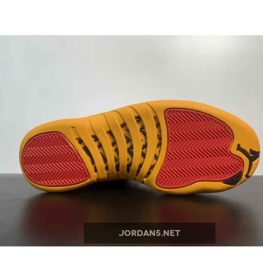 Air Jordan 12 ’25 Years In China’ White/Black-Taxi-Varsity Red  DR8887-100