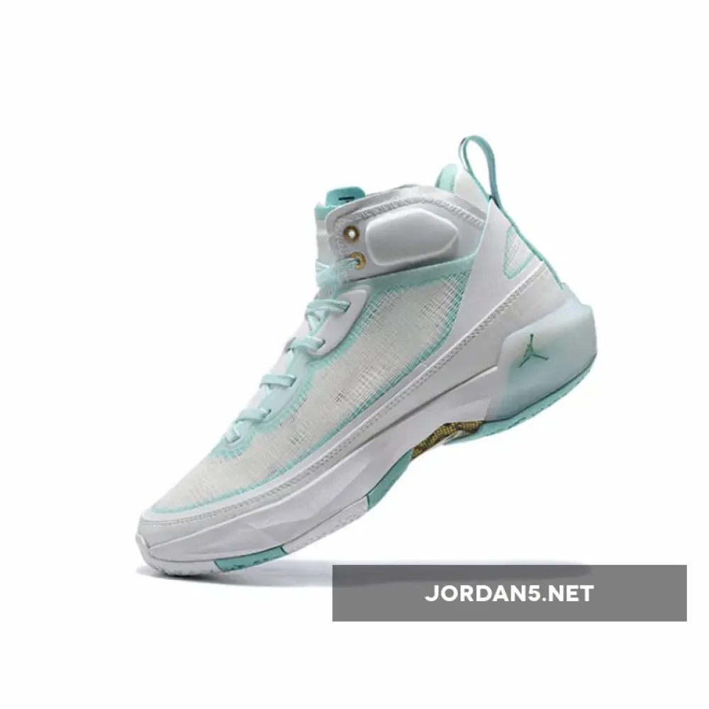 Air Jordan 37 “Guo Ailun” White/Metallic Gold-Hyper Jade  DX3381-173