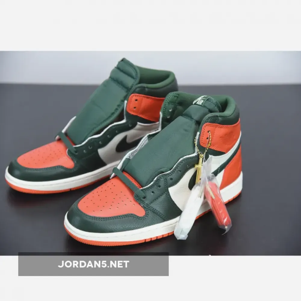 SoleFly x Air Jordan 1 Retro High OG Sail/Fir-Team Orange AV3905-138