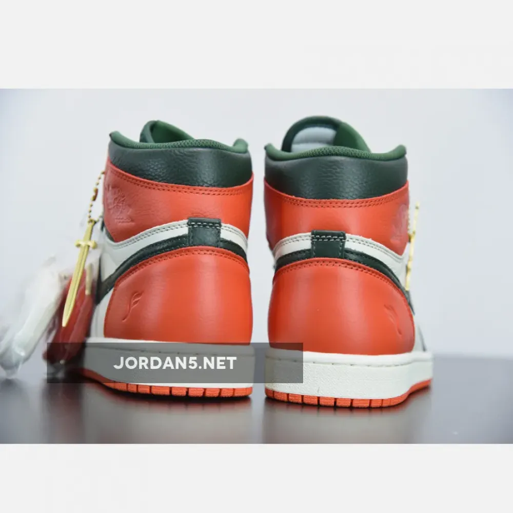 SoleFly x Air Jordan 1 Retro High OG Sail/Fir-Team Orange AV3905-138