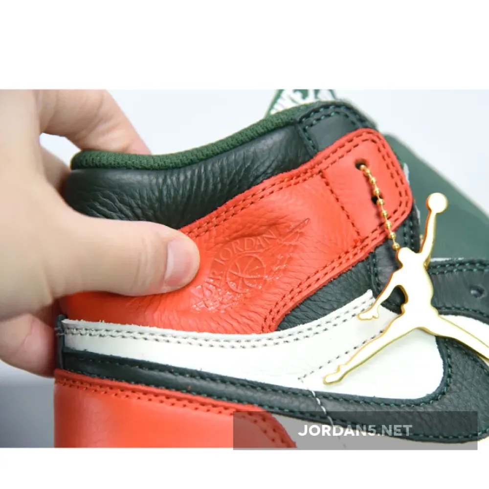 SoleFly x Air Jordan 1 Retro High OG Sail/Fir-Team Orange AV3905-138