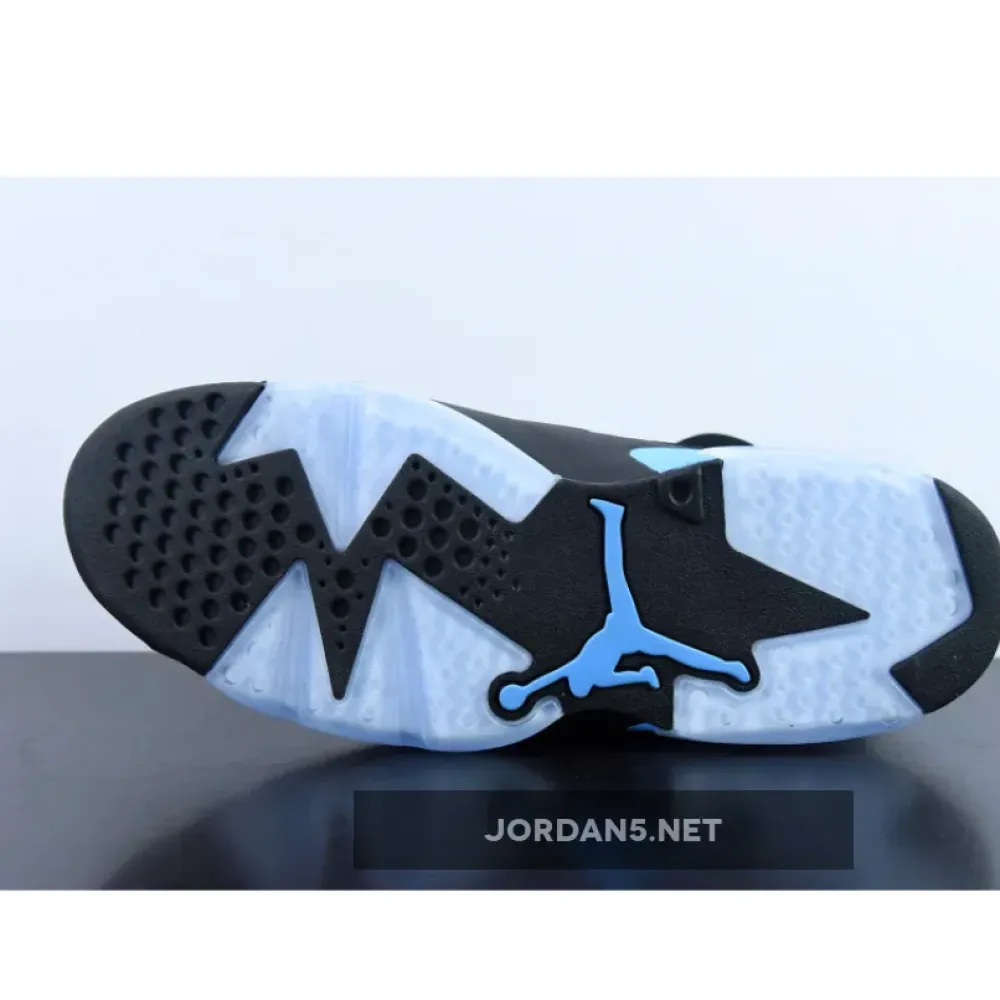 Air Jordan 6 UNC Black/University Blue  384664-006