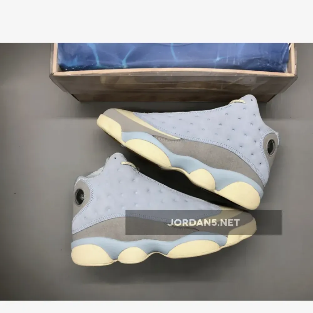 SoleFly x Air Jordan 13 University Blue/Sail-Cool Grey  DX5763-100