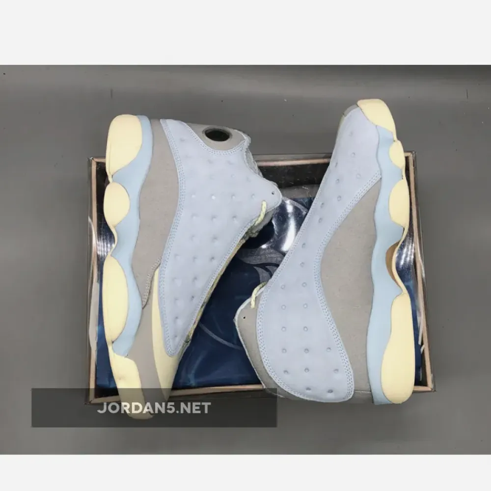 SoleFly x Air Jordan 13 University Blue/Sail-Cool Grey  DX5763-100