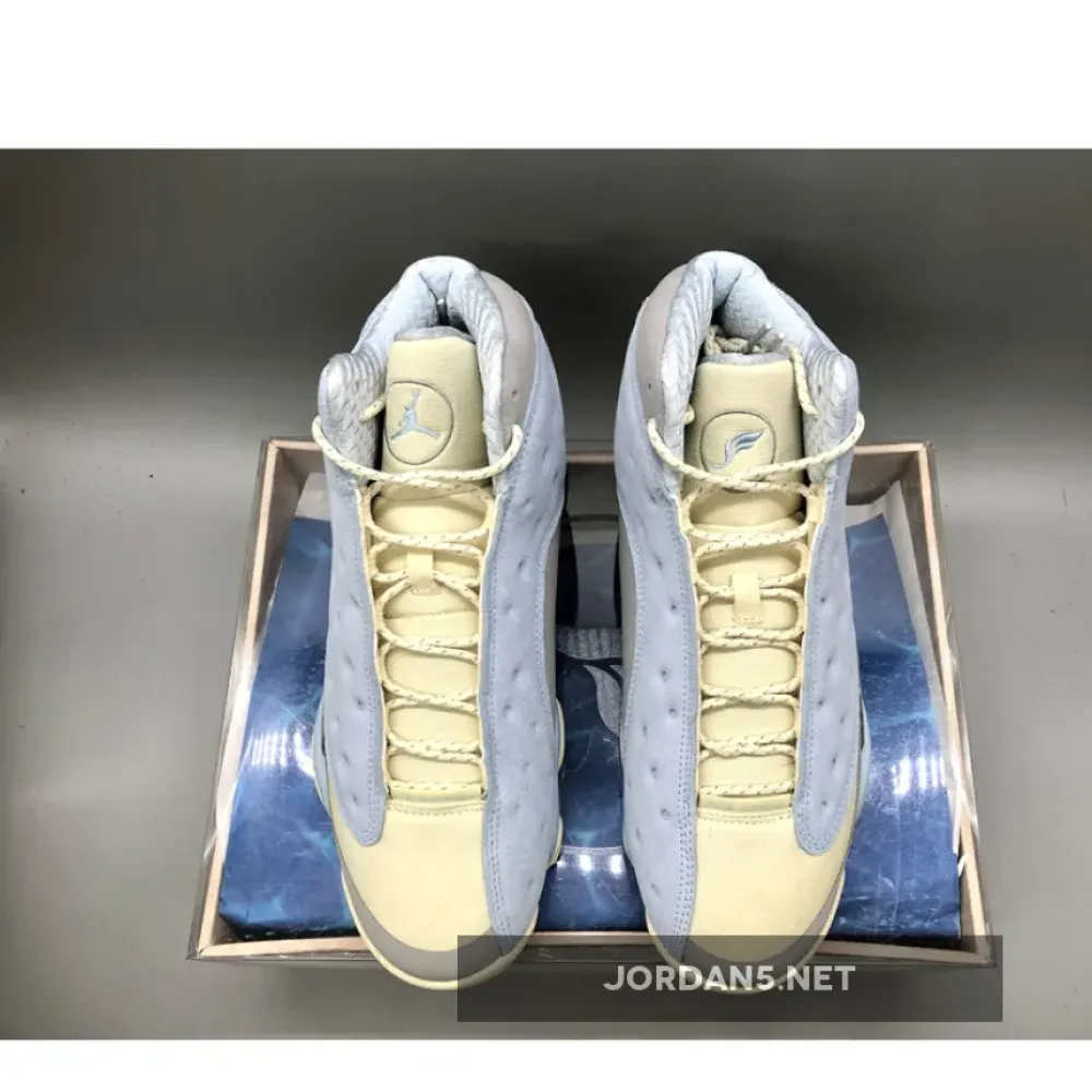 SoleFly x Air Jordan 13 University Blue/Sail-Cool Grey  DX5763-100