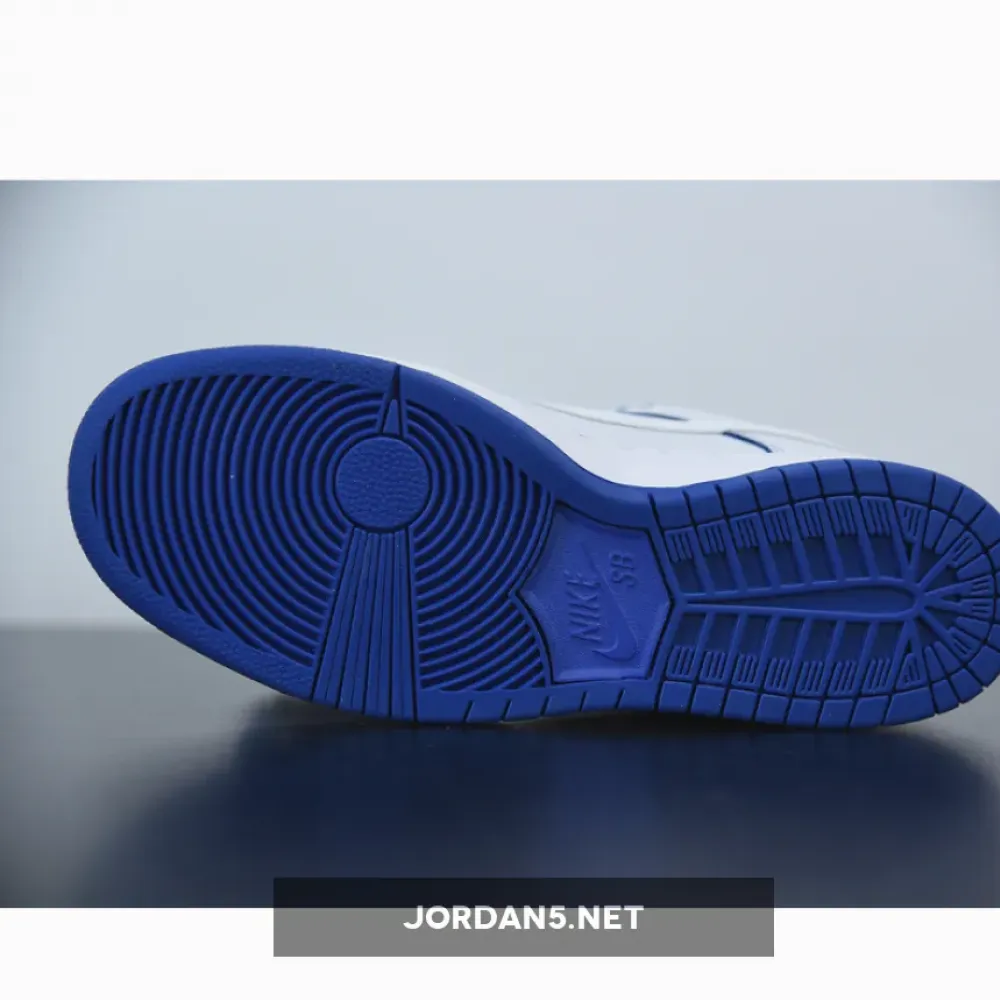 Nike SB Dunk Low Premium White Game Royal  CJ6884-100