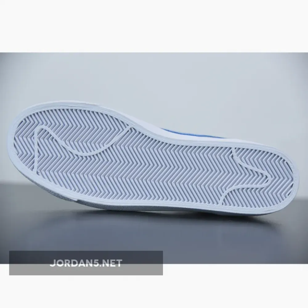 Nike Blazer Mid ’77 NRG EMB “Coney Island” Grey Fog/Blue  CV8927-001