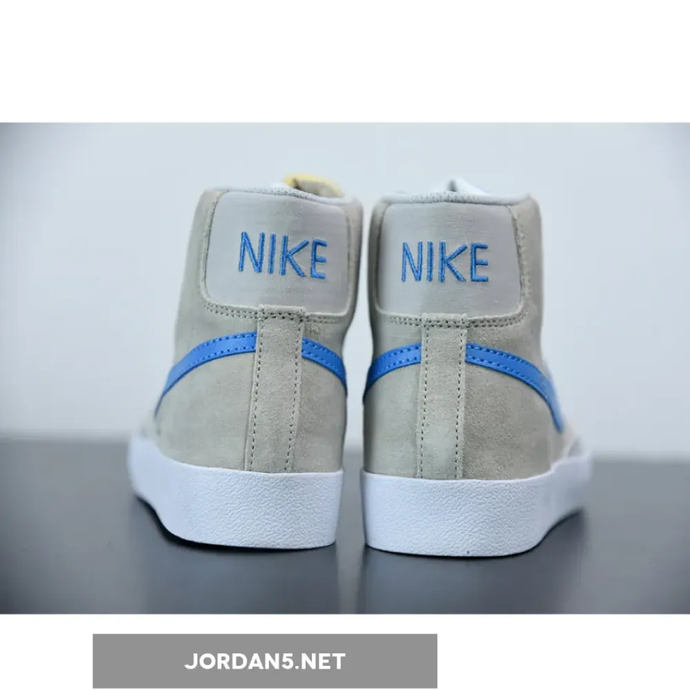 Nike Blazer Mid ’77 NRG EMB “Coney Island” Grey Fog/Blue  CV8927-001