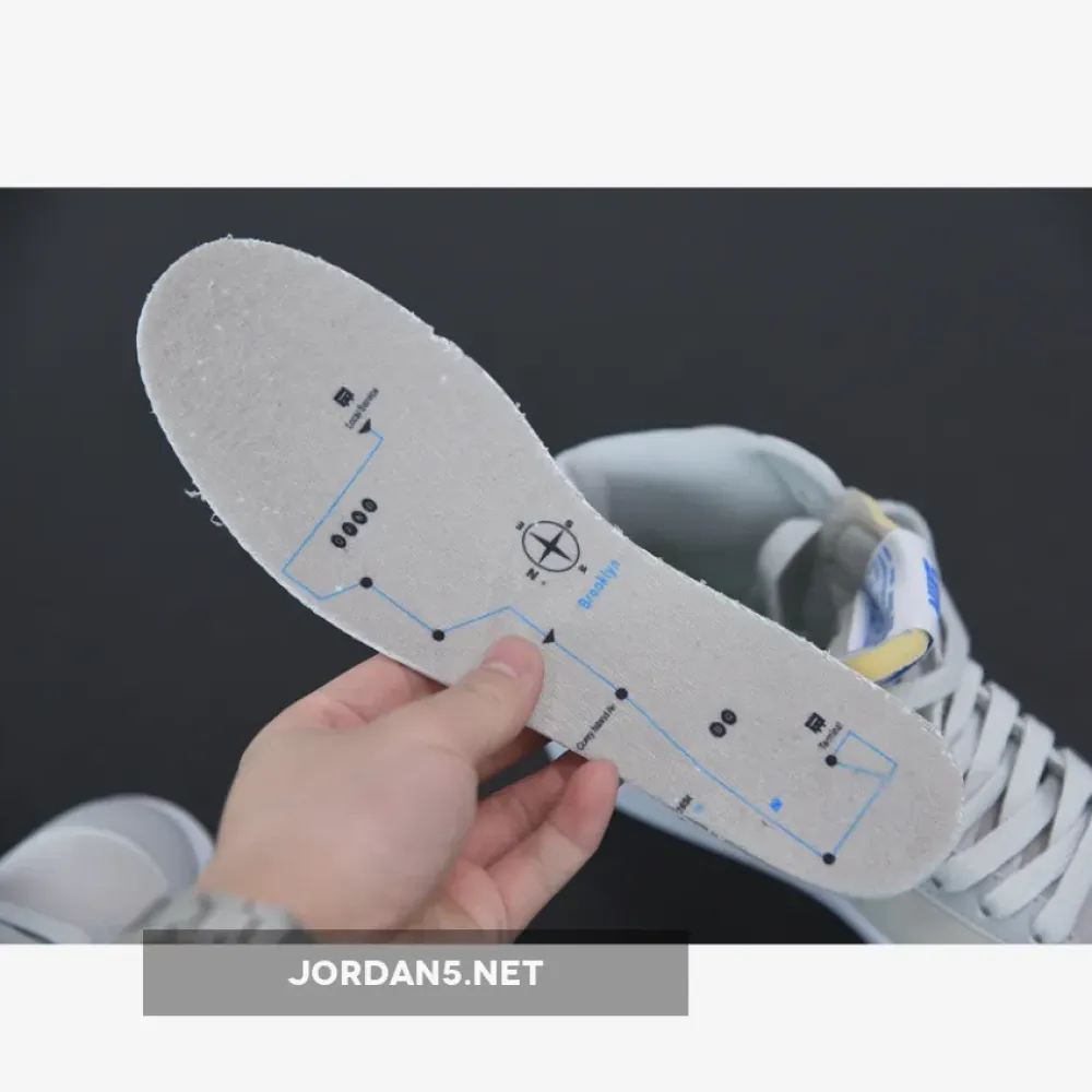 Nike Blazer Mid ’77 NRG EMB “Coney Island” Grey Fog/Blue  CV8927-001