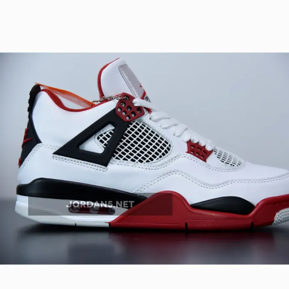 Air Jordan 4 Retro “Fire Red” White/Black-Tech Grey-Fire Red DC7770-160