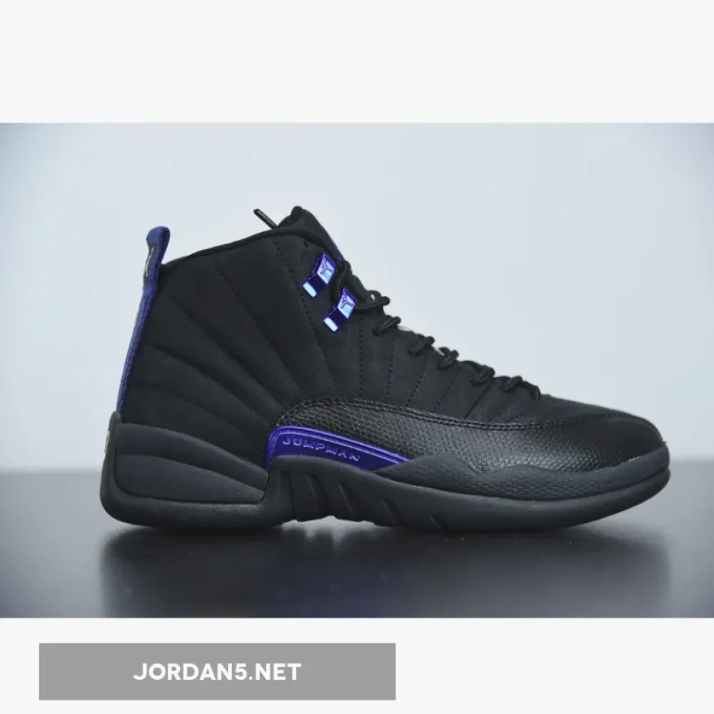 Air Jordan 12 Retro Black Dark Concord  CT8013-005