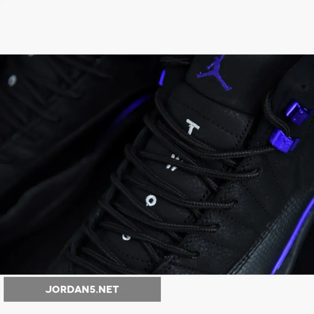 Air Jordan 12 Retro Black Dark Concord  CT8013-005