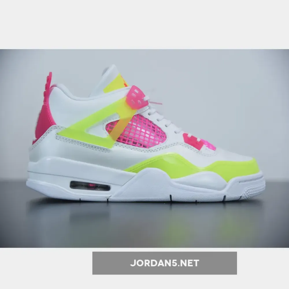 Air Jordan 4 GS Lemon Venom Pink Blast  CV7808-100