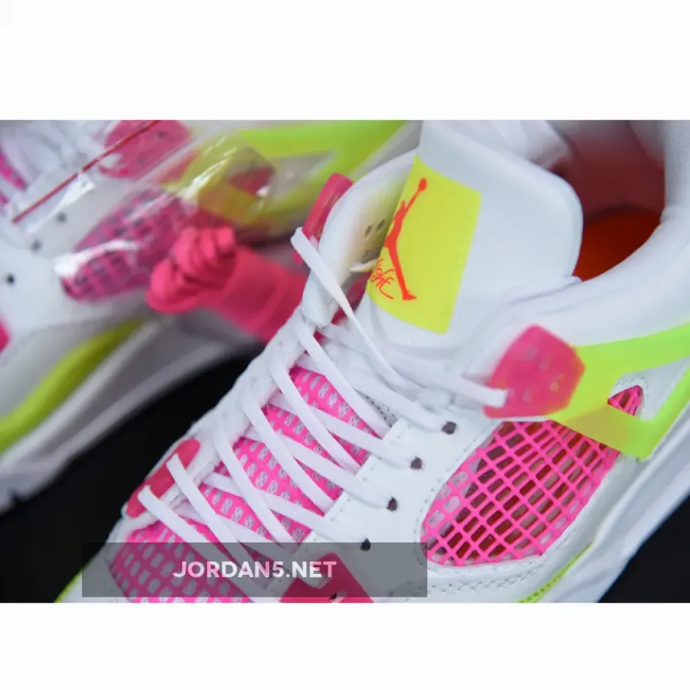 Air Jordan 4 GS Lemon Venom Pink Blast  CV7808-100
