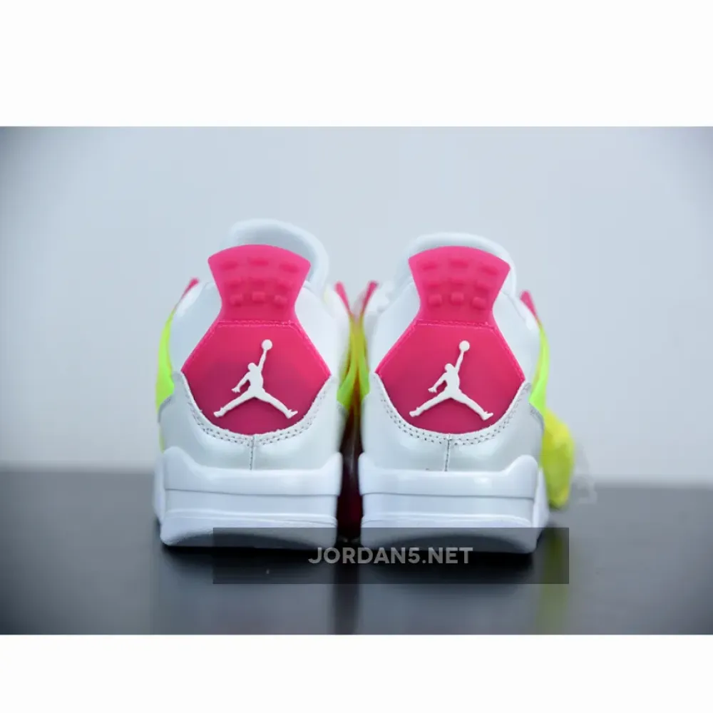 Air Jordan 4 GS Lemon Venom Pink Blast  CV7808-100